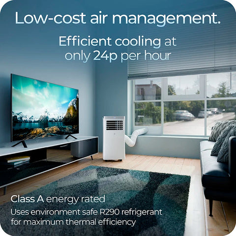 Avalla S-200 3-in-1 portable ac unit & 24L dehumidifier combo - for multi-rooms