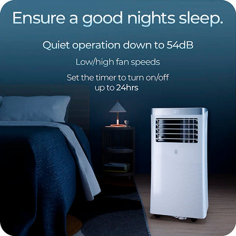 Avalla S-200 3-in-1 portable ac unit & 24L dehumidifier combo - for multi-rooms