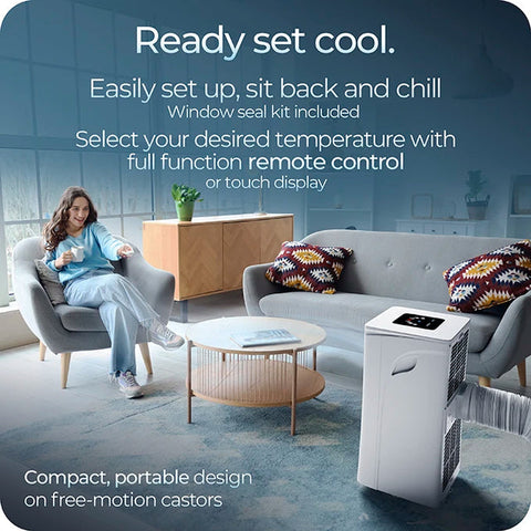 Avalla S-290 3-in-1 powerful air conditioner & 24L dehumidifier - for multi-rooms