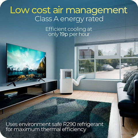 Avalla S-550 4-in-1 automatic portable air conditioner & 19L dehumidifier