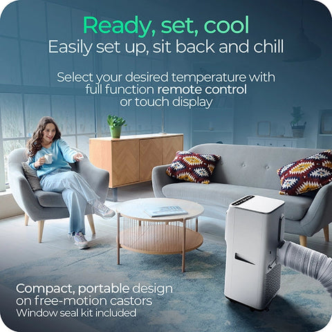 Avalla S-550 4-in-1 automatic portable air conditioner & 19L dehumidifier