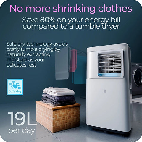 Avalla S-550 4-in-1 automatic portable air conditioner & 19L dehumidifier