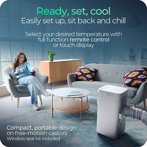 Avalla S-770 4-in-1 portable industrial air conditioner & 36L dehumidifier - 12000BTU