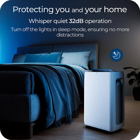 Avalla X-500 16L whole home dehumidifier - low energy & ultra quiet sleep mode